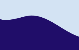 half wave light blue and dark blue color background